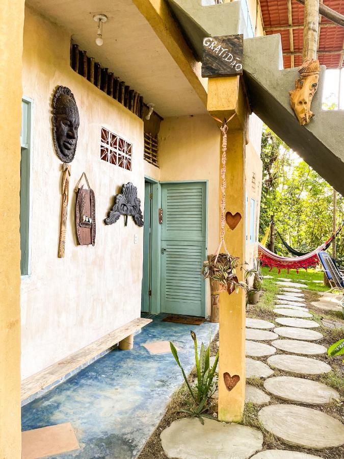 Eco Hostel Bosque Di Barro Velha Boipeba Eksteriør bilde