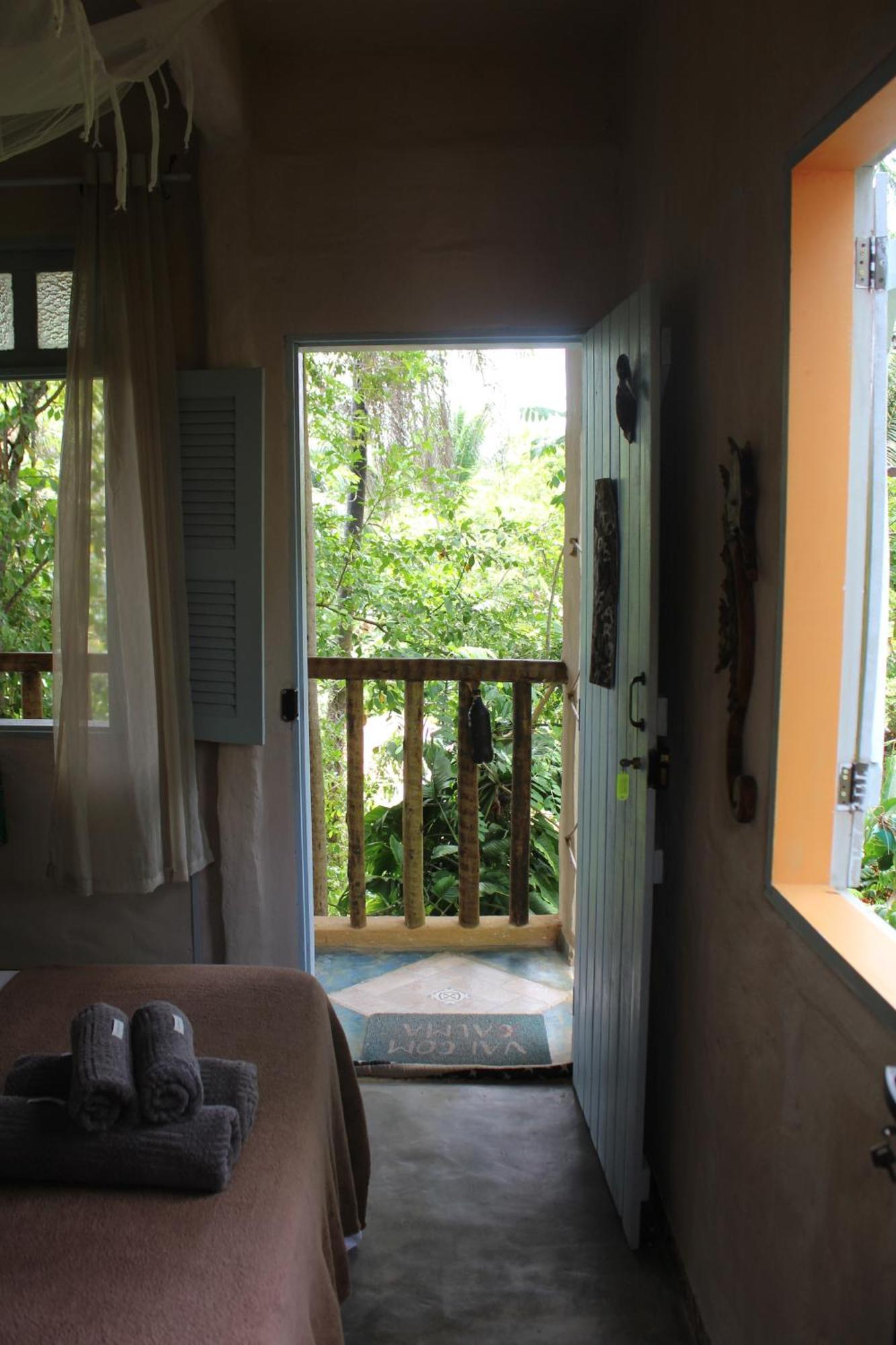 Eco Hostel Bosque Di Barro Velha Boipeba Eksteriør bilde