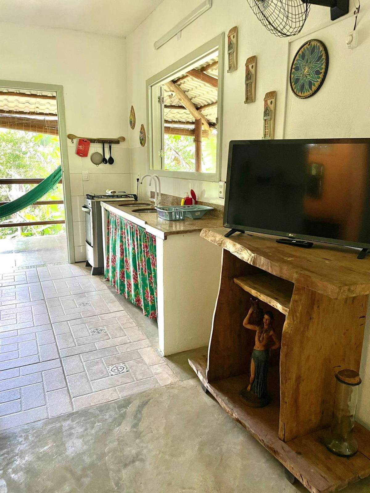 Eco Hostel Bosque Di Barro Velha Boipeba Eksteriør bilde