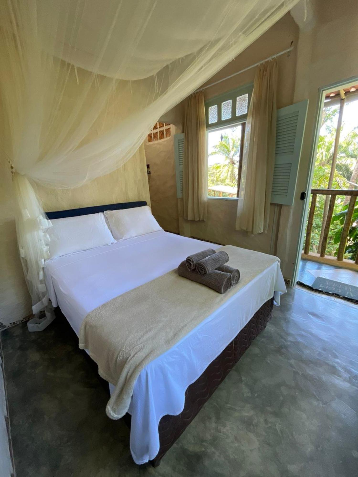 Eco Hostel Bosque Di Barro Velha Boipeba Eksteriør bilde