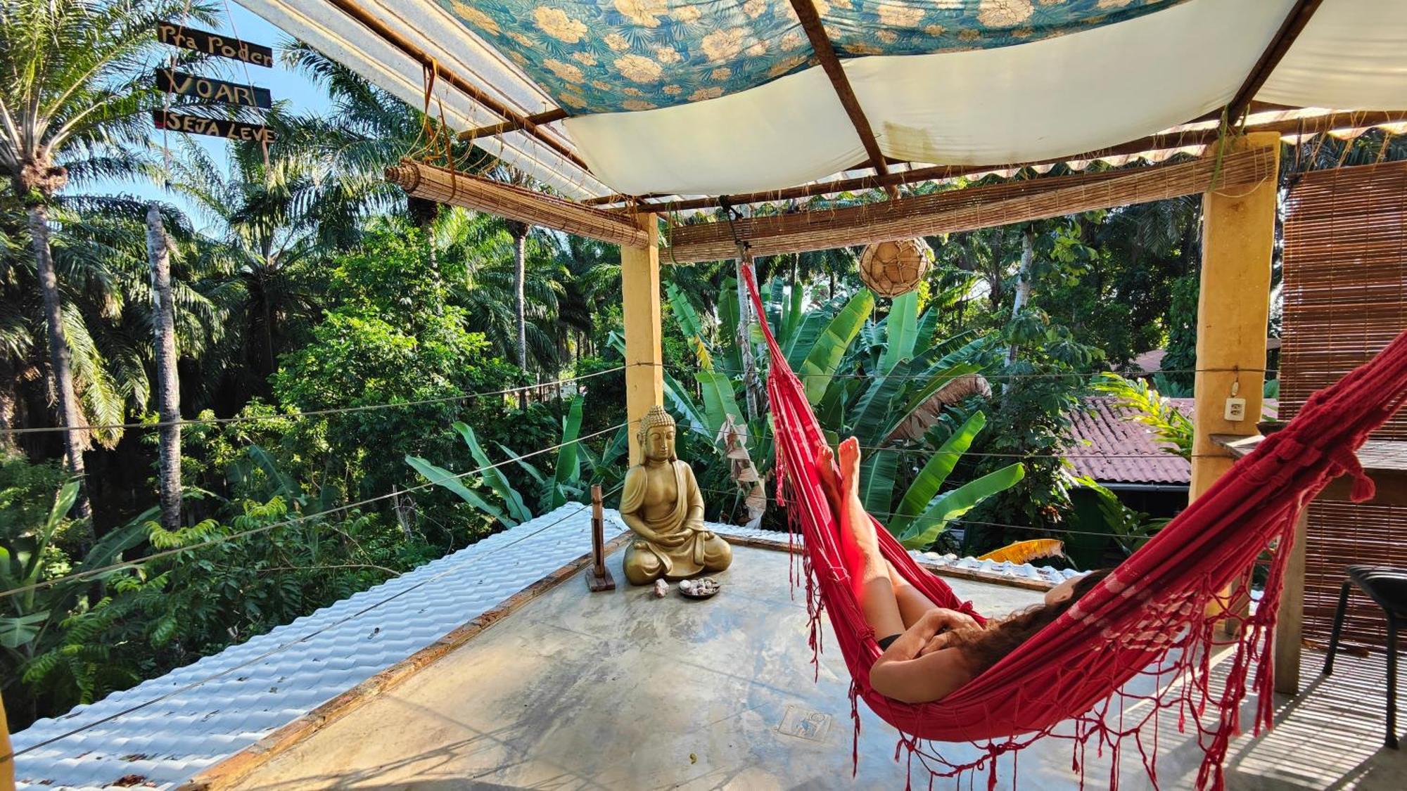 Eco Hostel Bosque Di Barro Velha Boipeba Eksteriør bilde